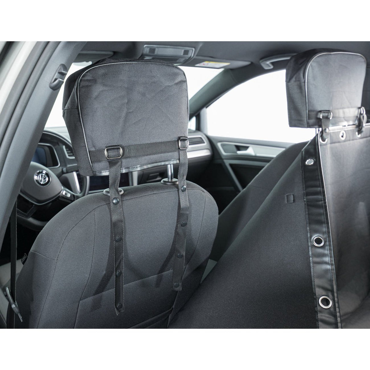 Rücksitz Auto-Schondecke teilbar mit Kopfstützen-Schutz