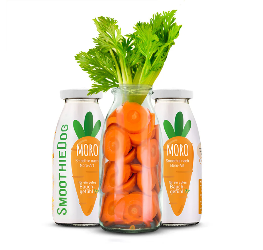 SmoothieDog Hundesmoothie Morosche Karottensuppe – Natürliche Verdauungshilfe