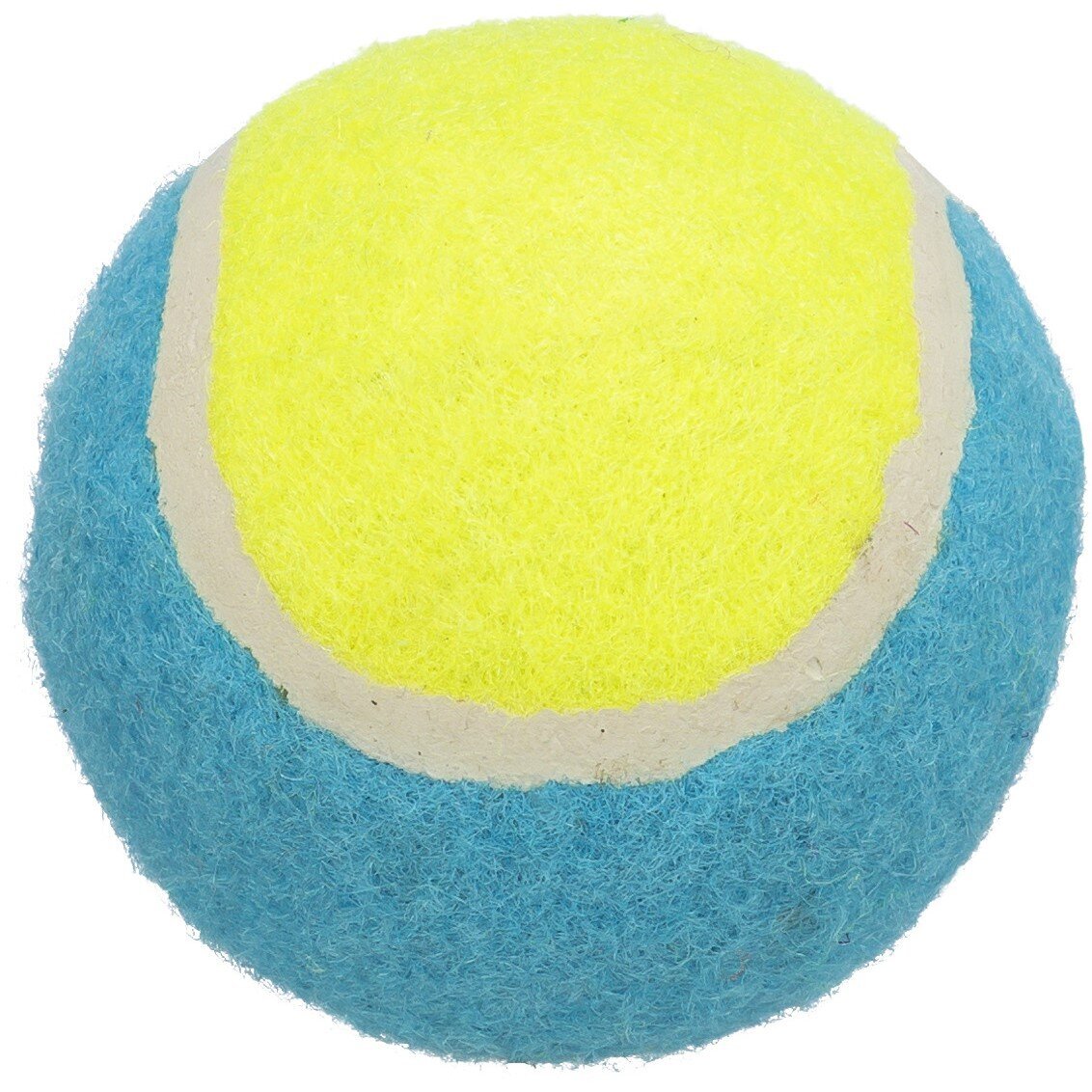 farbenfroher Hunde Tennisball