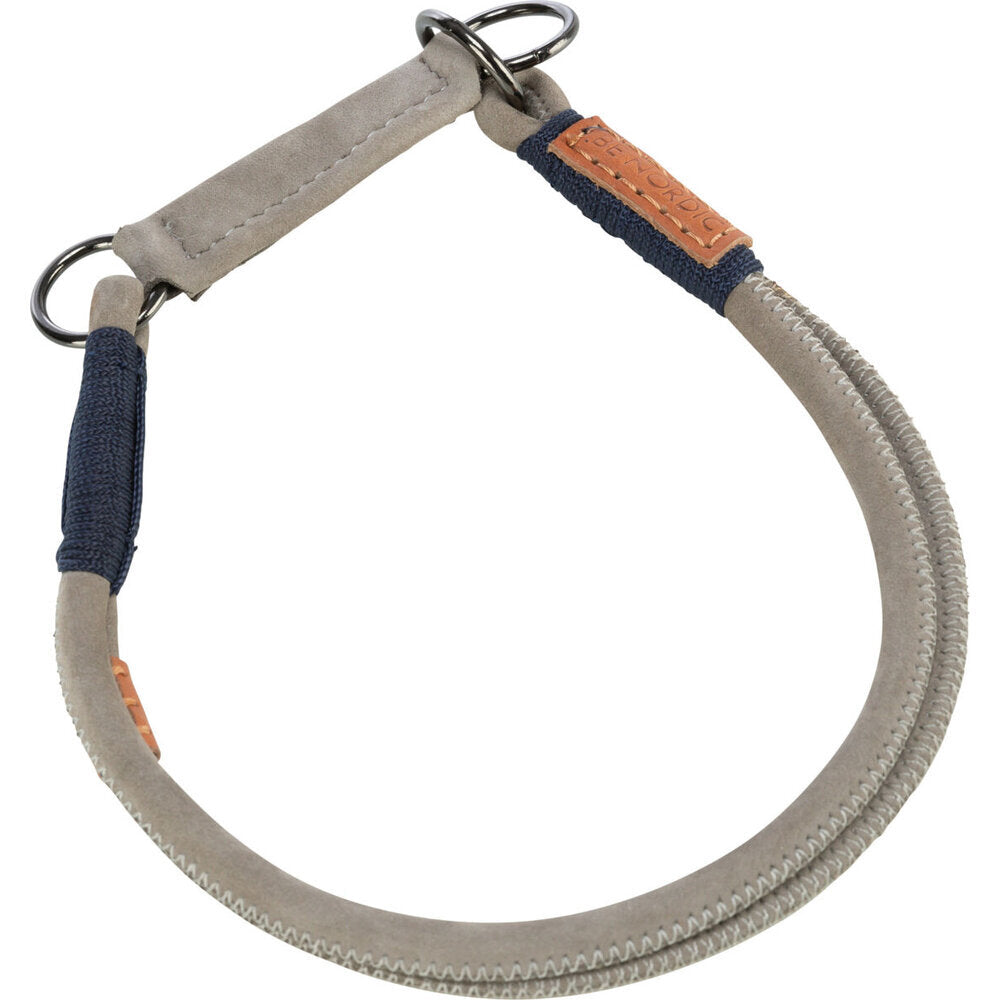 BE NORDIC Zug-Stopp Hundehalsband Leder