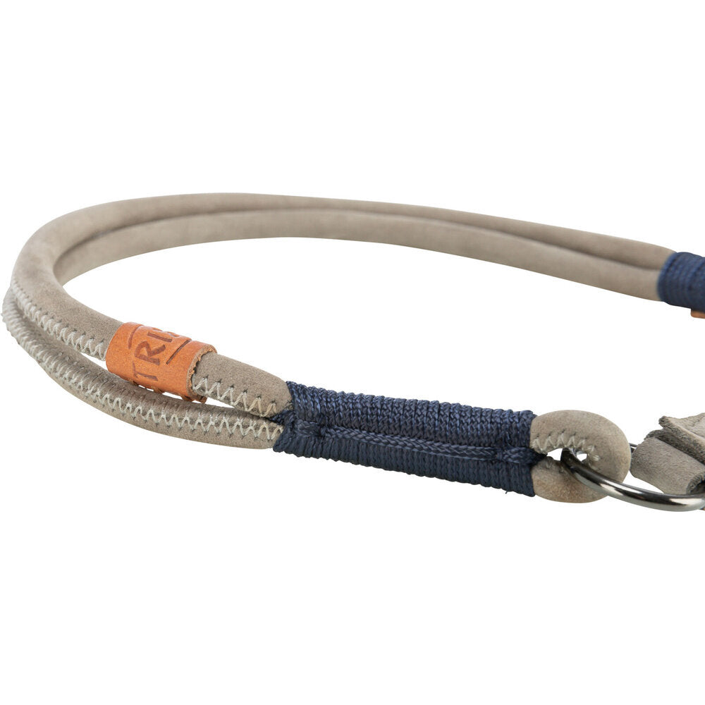 BE NORDIC Zug-Stopp Hundehalsband Leder