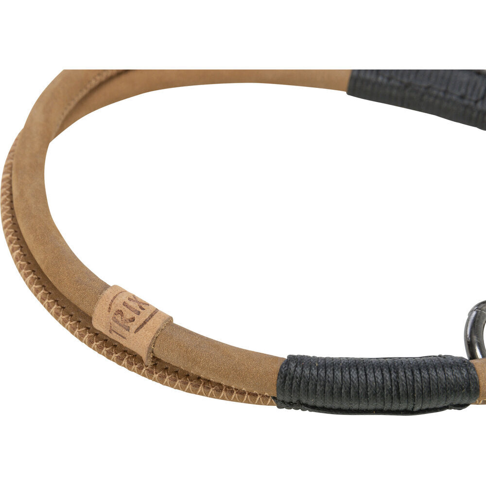 BE NORDIC Zug-Stopp Hundehalsband Leder