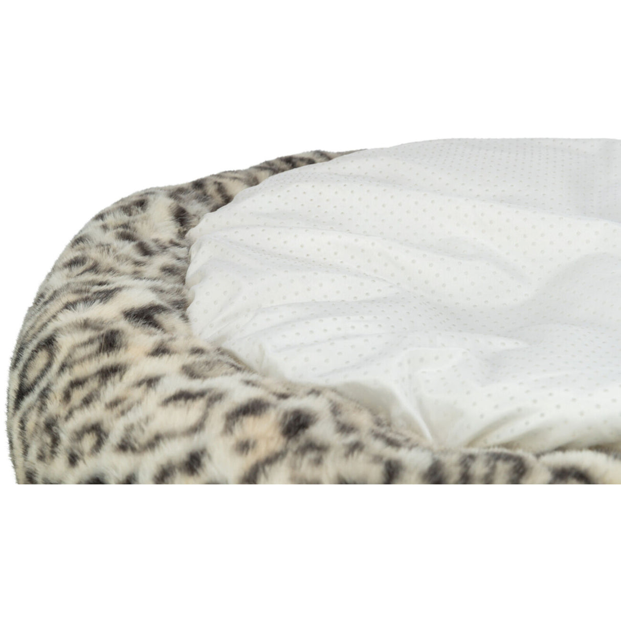 Hundebett Leo – ø 50 cm, creme