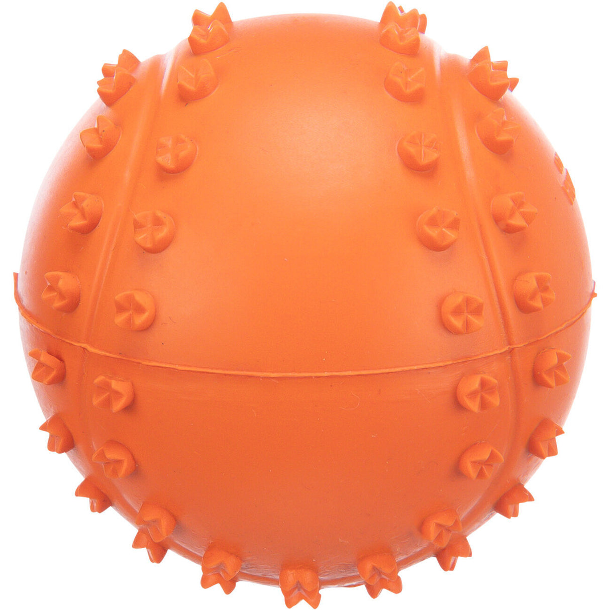 Hundeball aus Naturgummi mit Quietscher