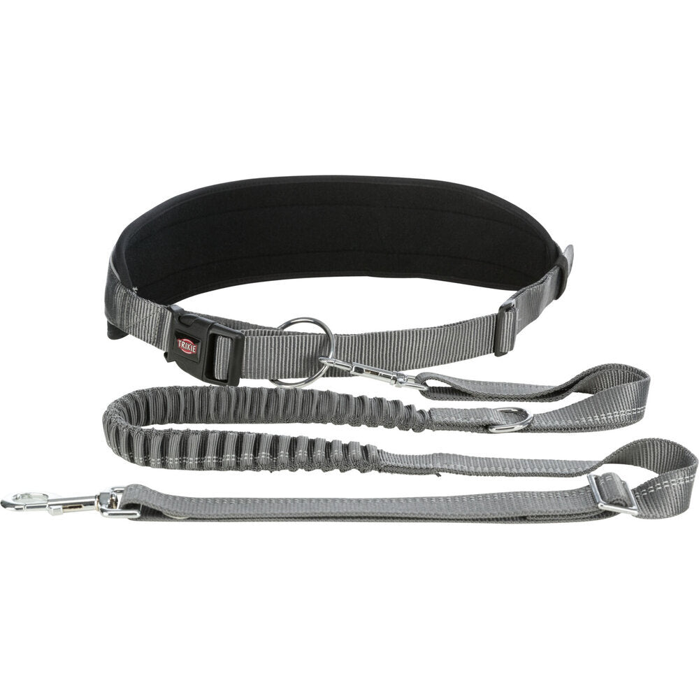 Joggingleine mit Bauchgurt für Hundehalter