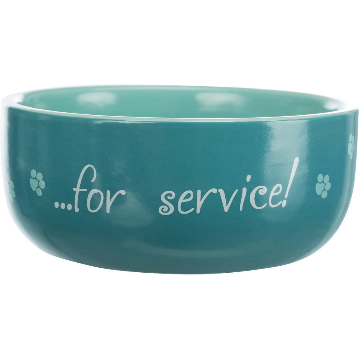 Keramiknapf für Katzen Thanks for Service! – 0,3 l/ø 11 cm
