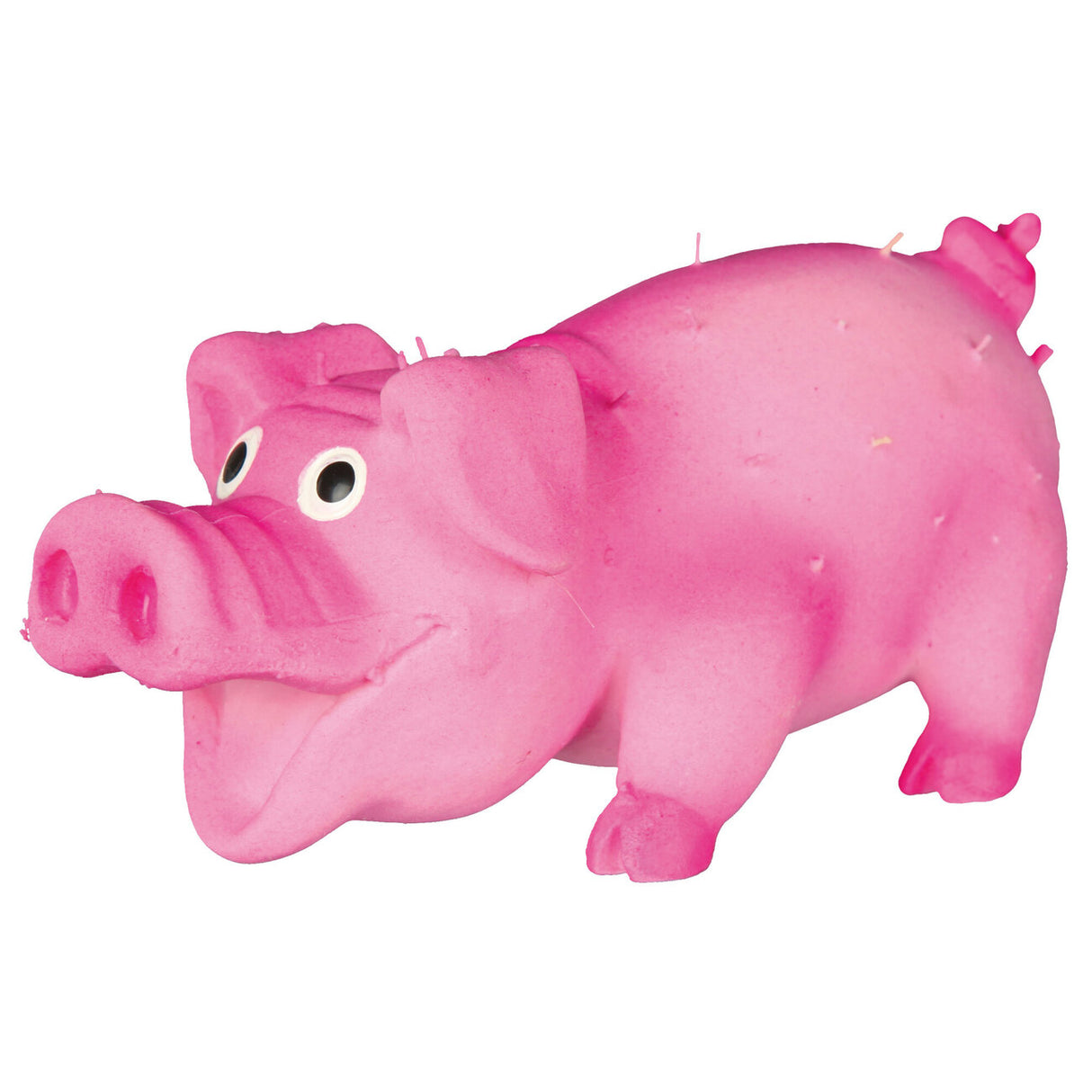Kleines Borstenschwein aus Latex für Hunde