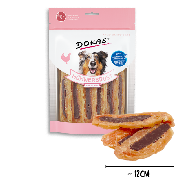 Dokas Hühnerbrust mit Leber
