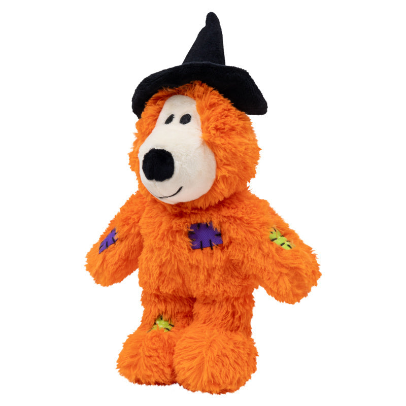 KONG Halloween Wild Knots Hexenbär – Hundespielzeug mit Knotenseil Größe S/M