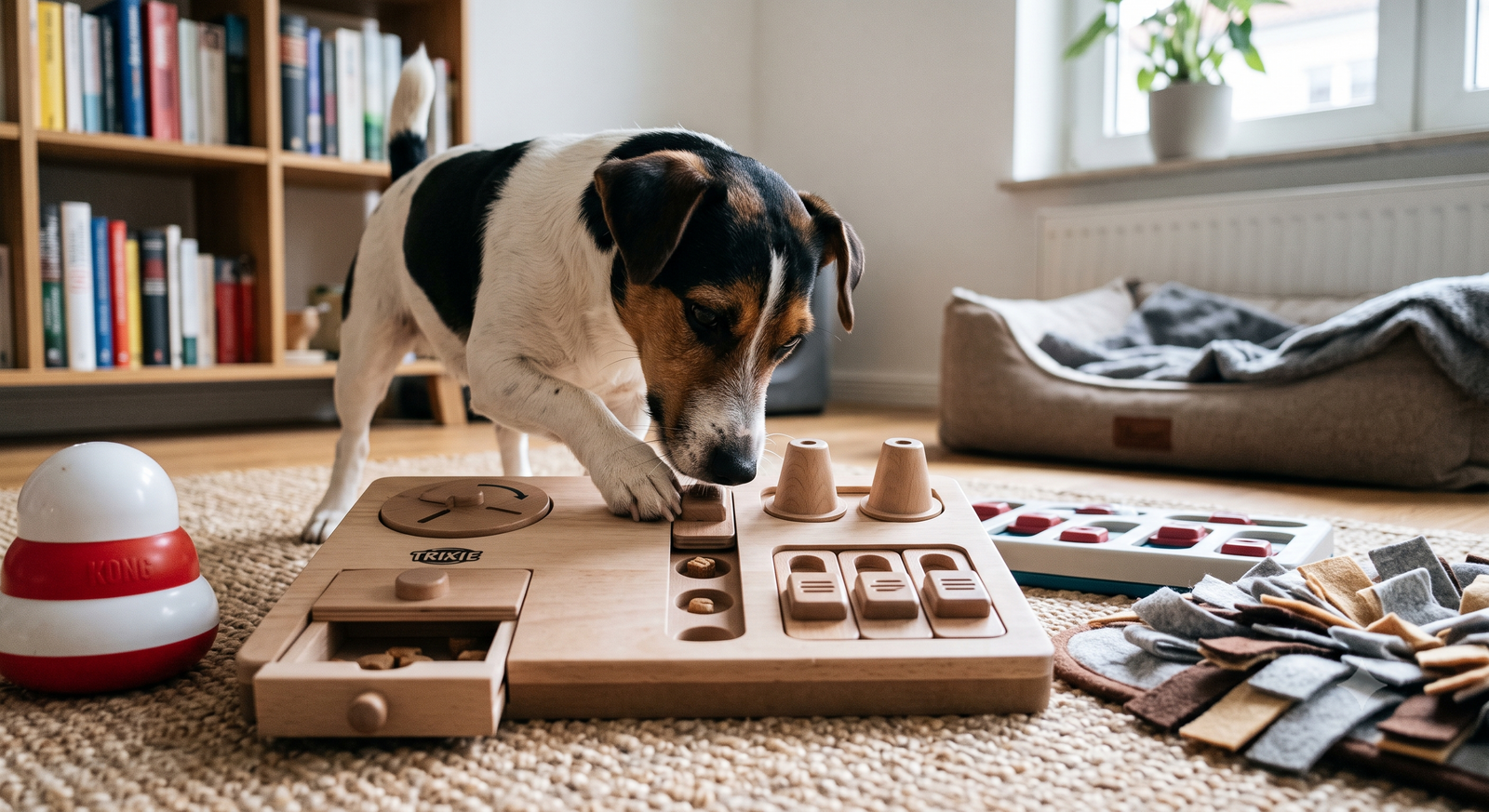 Intelligenzspielzeug für Hunde