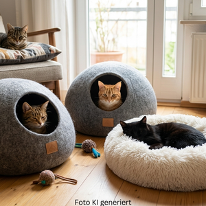Höhlen, Betten & Kissen
