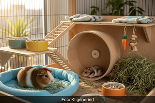 Kleintierzubehör und Käfigausstattung für Hamster, Kaninchen, Meerschweinchen günstig bestellen