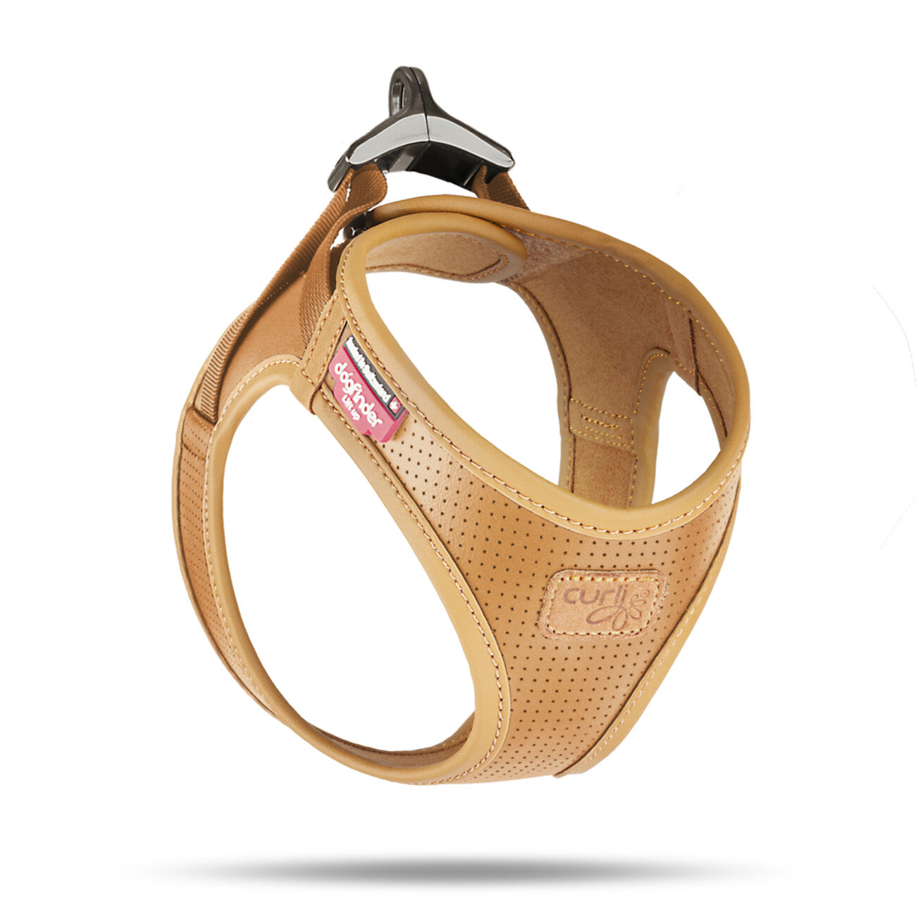 Curli Apple Leather Clasp Vest Geschirr für Hunde