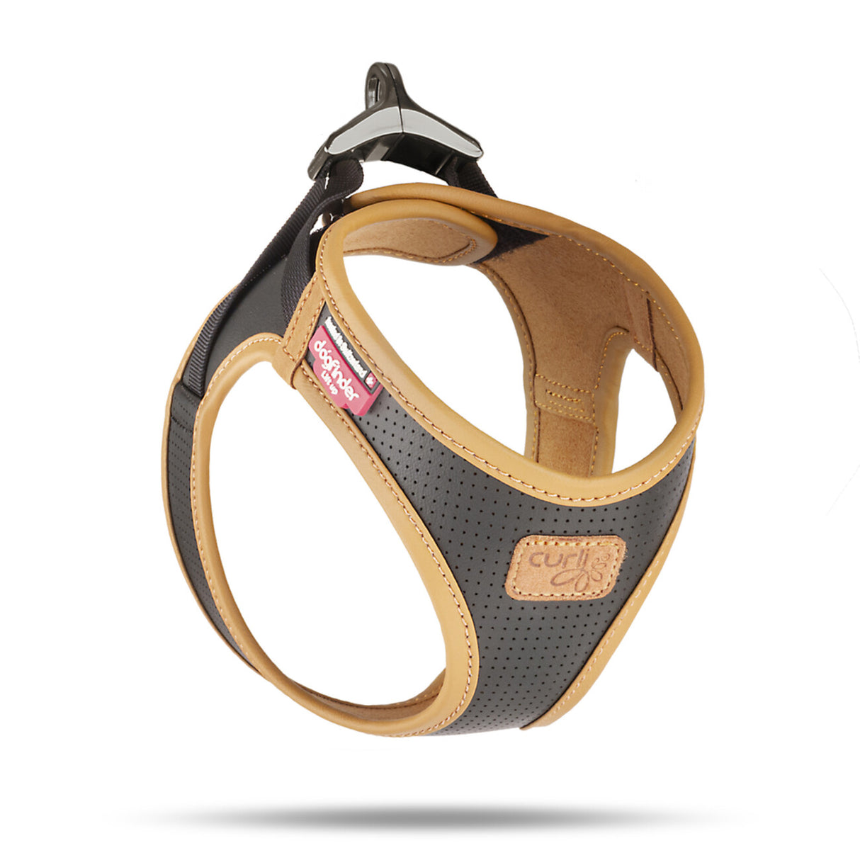 Curli Apple Leather Clasp Vest Geschirr für Hunde