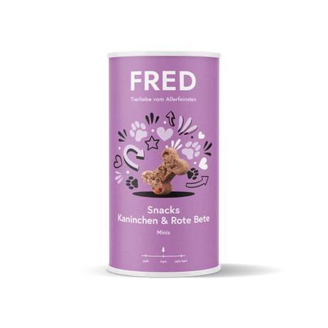 FRED Snacks Minis – Kleine Hundesnacks, gebacken & ohne Zusatzstoffe
