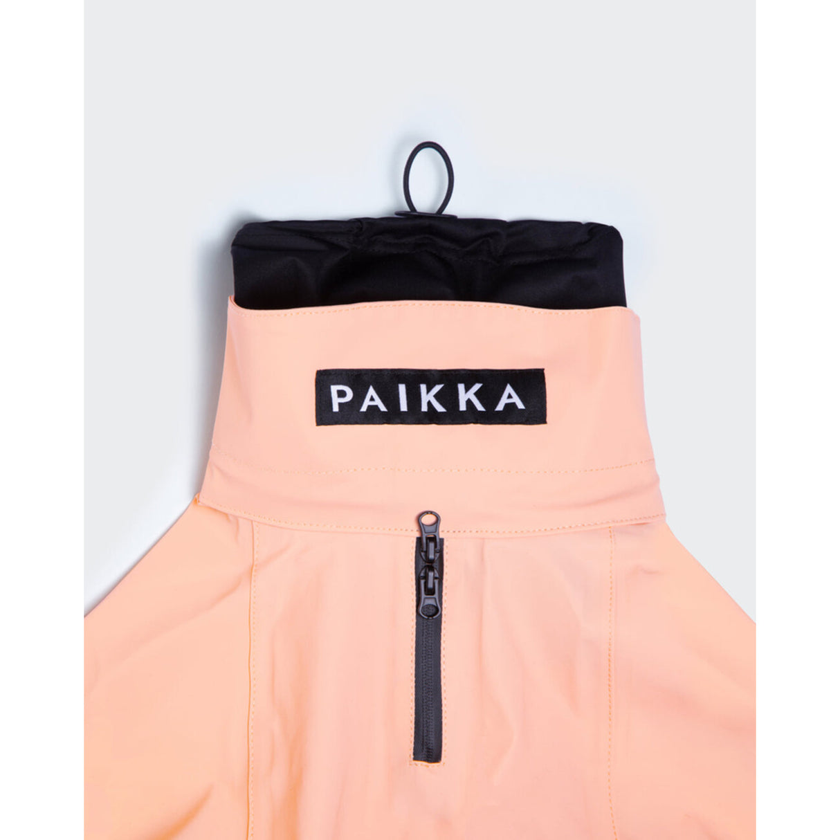 PAIKKA Reflective Raincoat Peach – Reflektierender Hunderegenmantel