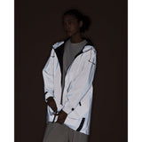 PAIKKA Visibility Raincoat Lite für Damen – Reflektierender & Wasserdichter Regenmantel