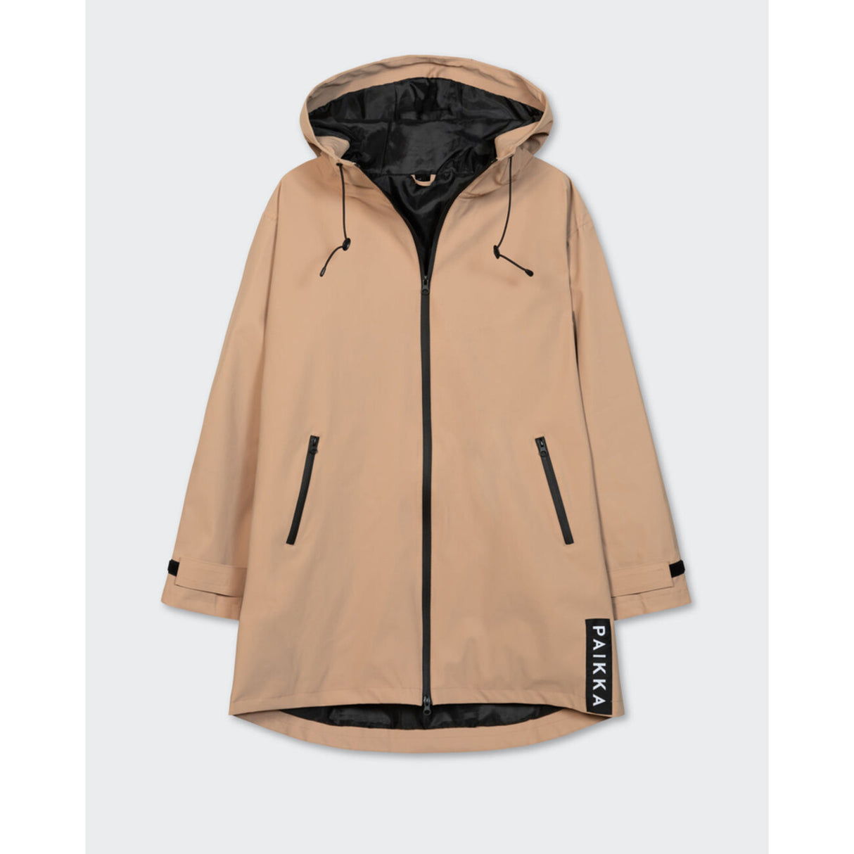 PAIKKA Visibility Raincoat Lite für Damen – Reflektierender & Wasserdichter Regenmantel