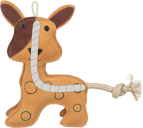TRIXIE Hundespielzeug Tau & Leder – Robust für Kauen & Zerrspiele bei tiierisch.de