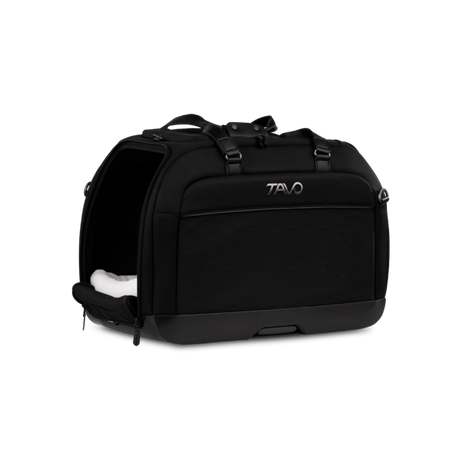 TAVO Hendrick Haustier-Autositz & Transportbox – Sicher & Flexibel für Hunde & Katzen – L 54.5 x W 34.5 x H 38 cm