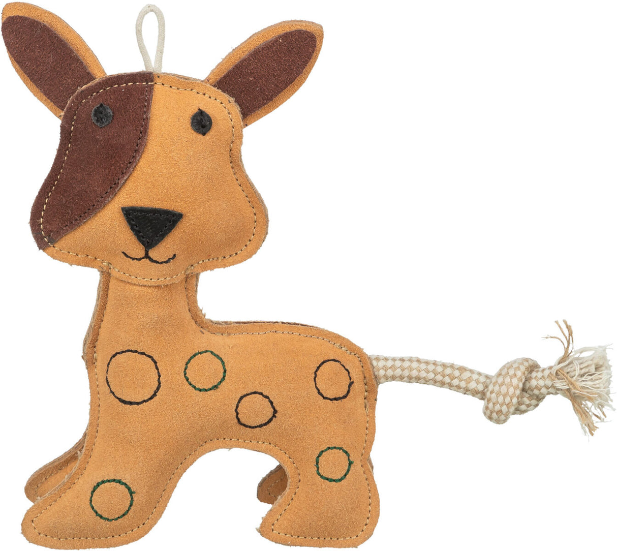 TRIXIE Hundespielzeug Tau & Leder – Robust für Kauen & Zerrspiele bei tiierisch.de