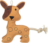 TRIXIE Hundespielzeug Tau & Leder – Robust für Kauen & Zerrspiele bei tiierisch.de