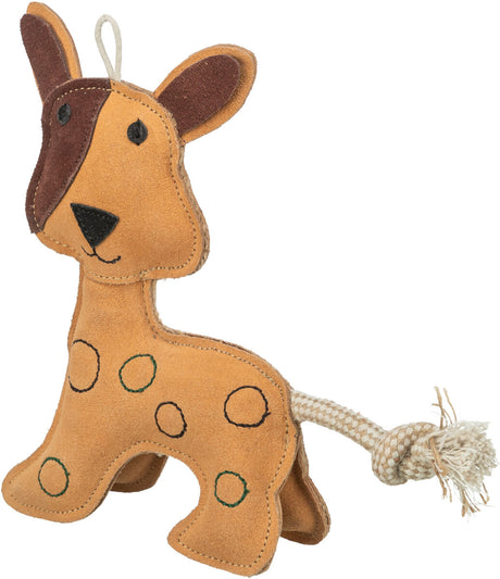 TRIXIE Hundespielzeug Tau & Leder – Robust für Kauen & Zerrspiele bei tiierisch.de