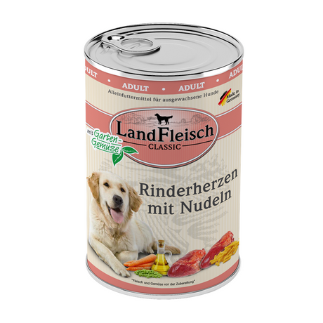 LandFleisch Hundefutter Classic Dosen