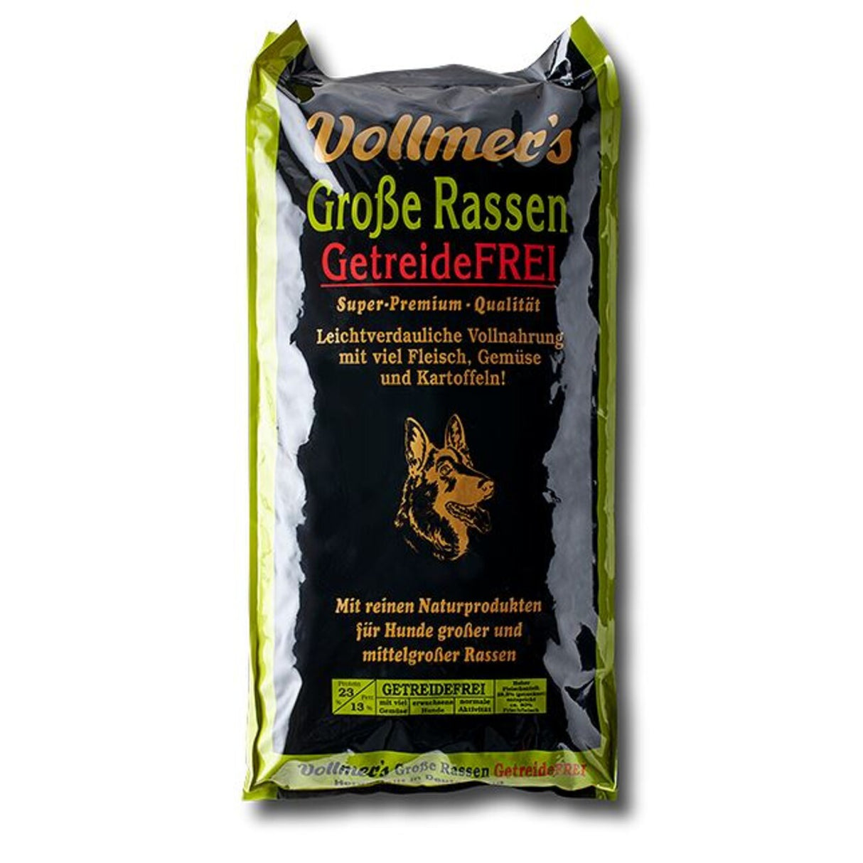 Vollmers Große Rassen Hundefutter Getreidefrei
