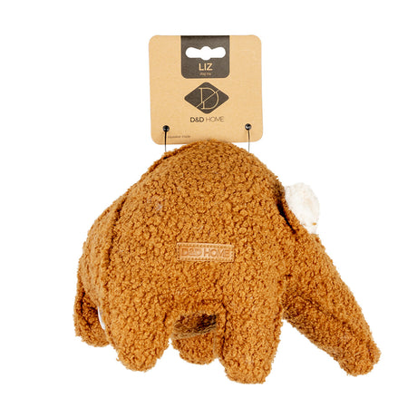 D&D Home Liz Hundespielzeug aus weichem Teddystoff – 27x18x15 cm