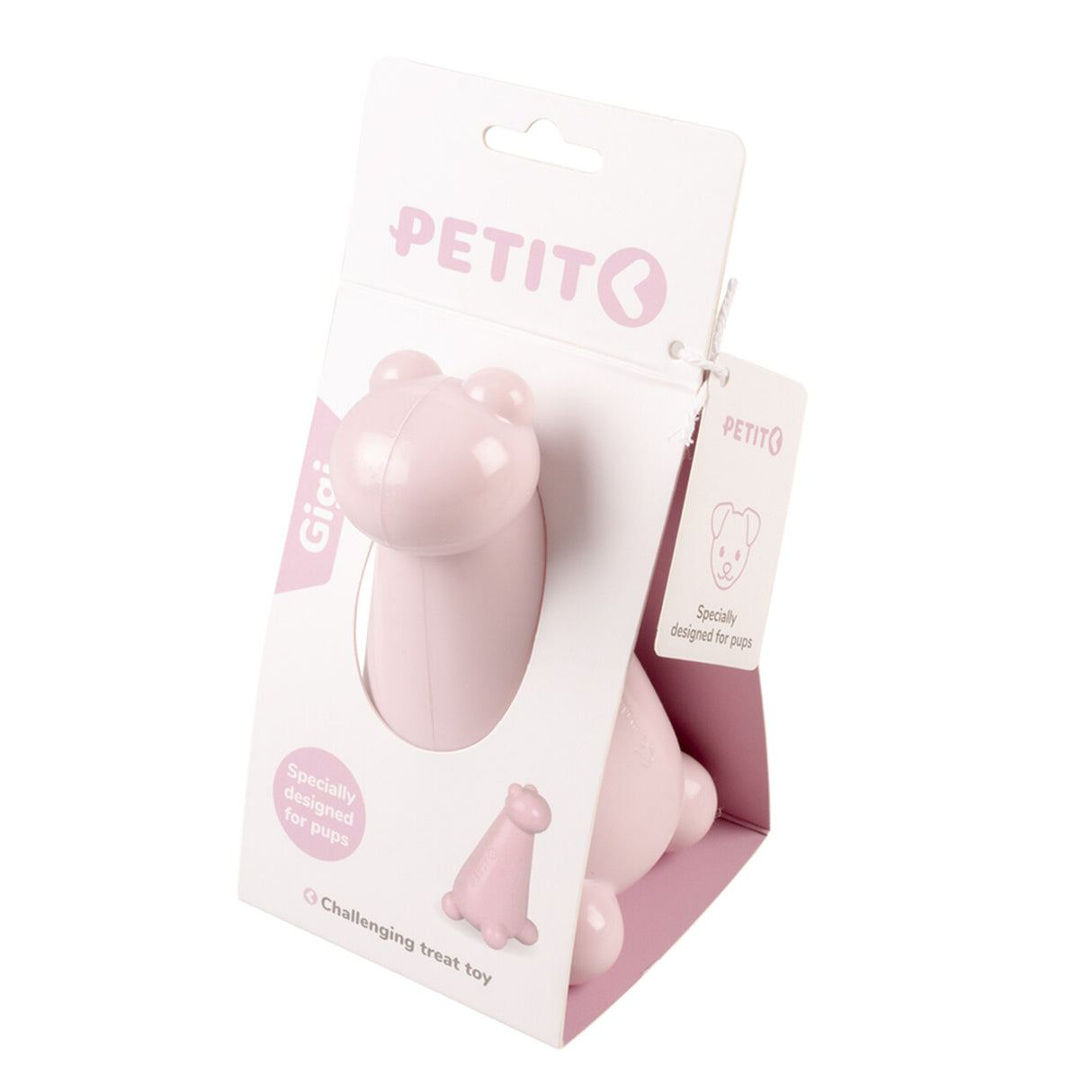 Petit Gigi Belohnungsspielzeug für Welpen – rosa