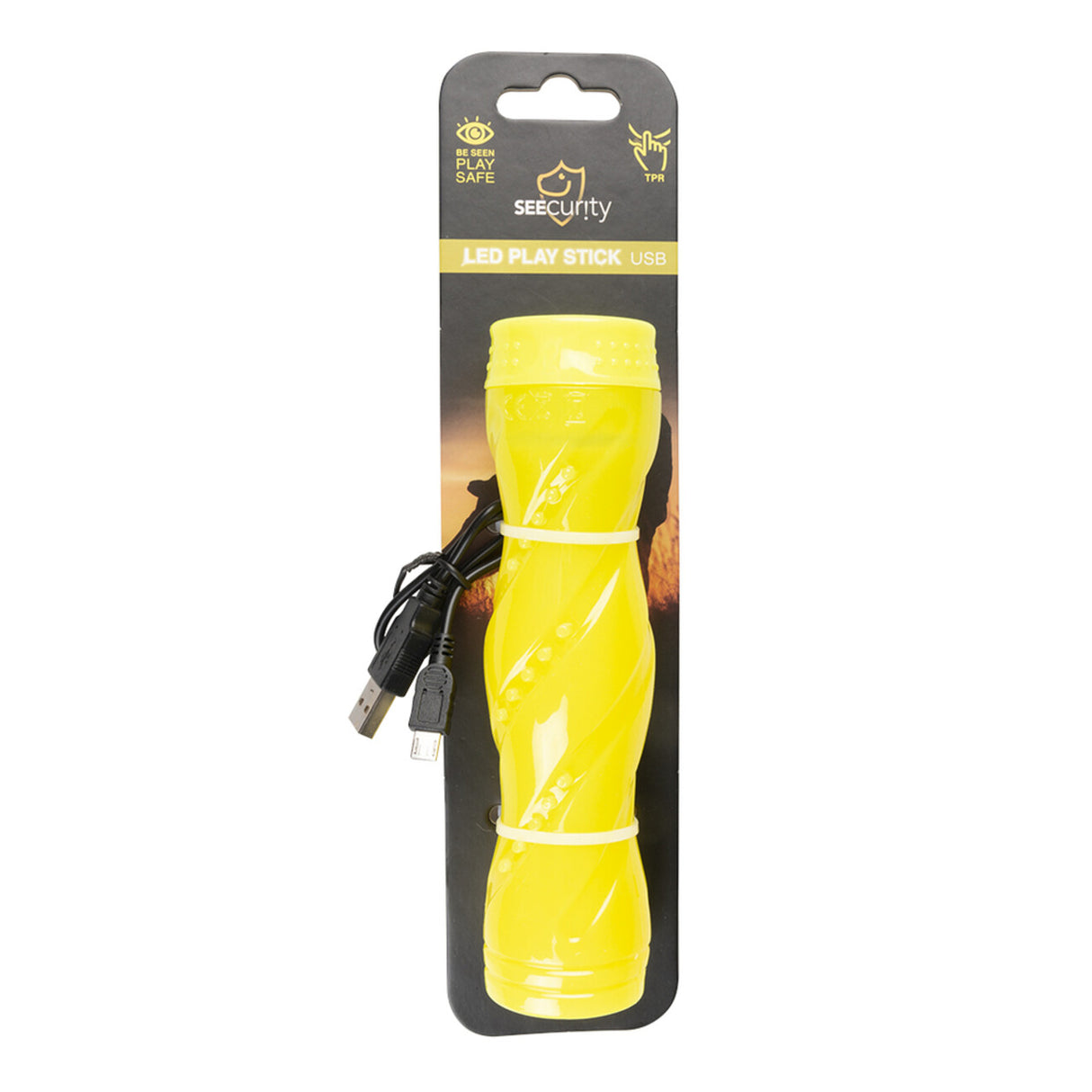 LED Play Stick für Hunde – Leuchtendes Hundespielzeug im Angebot – 17 x 4 cm