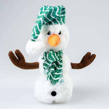 Xmas Weihnacht Plüsch Schneemann Leo – 20x35x9 cm
