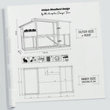 Woodland Design Kaninchenstall Bunny Barn – Dein Traumhaus für Langohren – 147 x 80 x 93 cm