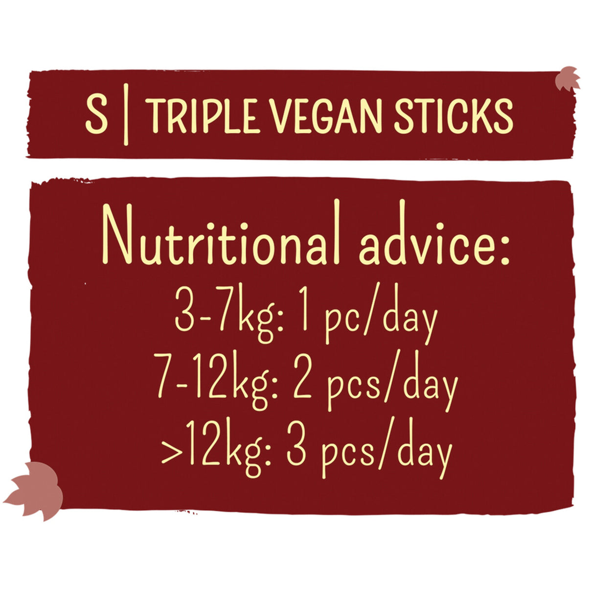 Garden Bites Veggie Sticks 🥕🍅🥒 - Zahnpflege & Leckerli für Hunde – S - 13 cm - 20 Stück
