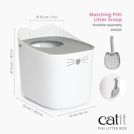 Catit PIXI Katzentoilette hop in – hop in Katzentoilette