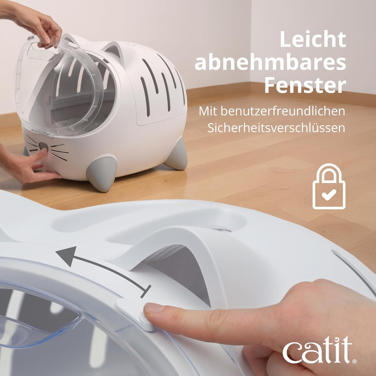 Catit Pixi Mio 2-in-1 Katzenbett & Transportbox – Dein stylischer Begleiter