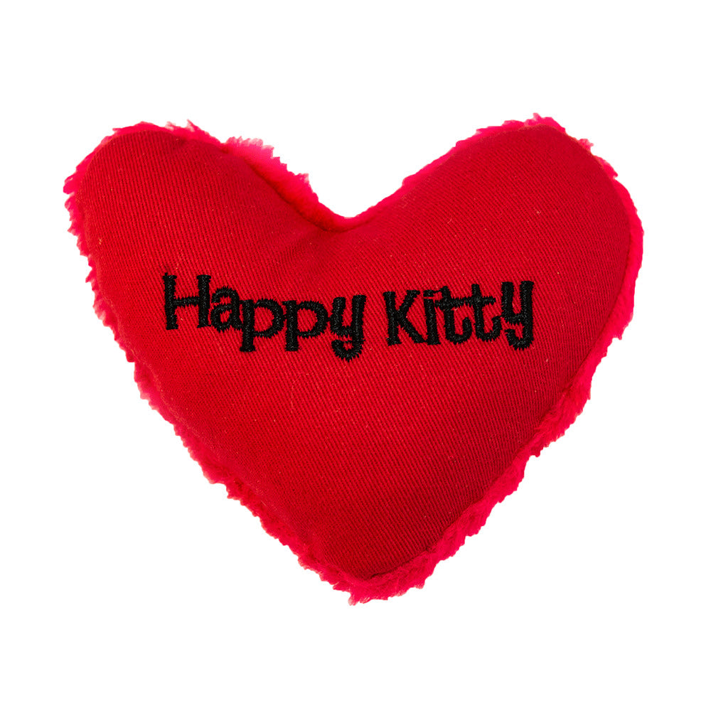 Yeowww! Hearrrt Attack Katzenspielzeug Herz – 100% Bio-Katzenminze für Deine Katze