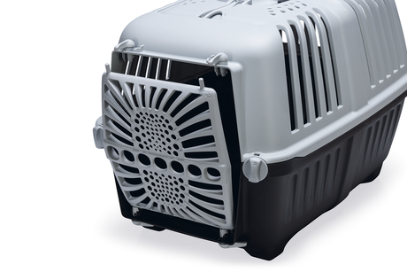 Beeztees Transportbox Praktiko Eco – Sicherer Transport für Hund, Katze & Nager