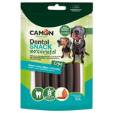Veggie Snack Sticks Dental – Süßkartoffel, Apfel & Zimt für Hunde 🐶 – 100 g