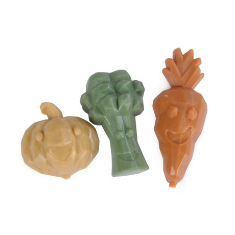 Veggie Snack Dental Garden Vegan Hundesnack - Gesunde Zahnpflege für Hunde – S: 6/7 cm, 100 g