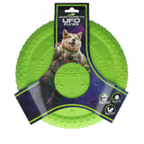 Dog Comets UFO Flyer Hundefrisbee aus TPR – Schwimmfähig & Bissfest