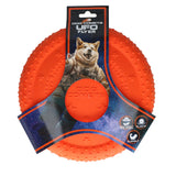Dog Comets UFO Flyer Hundefrisbee aus TPR – Schwimmfähig & Bissfest