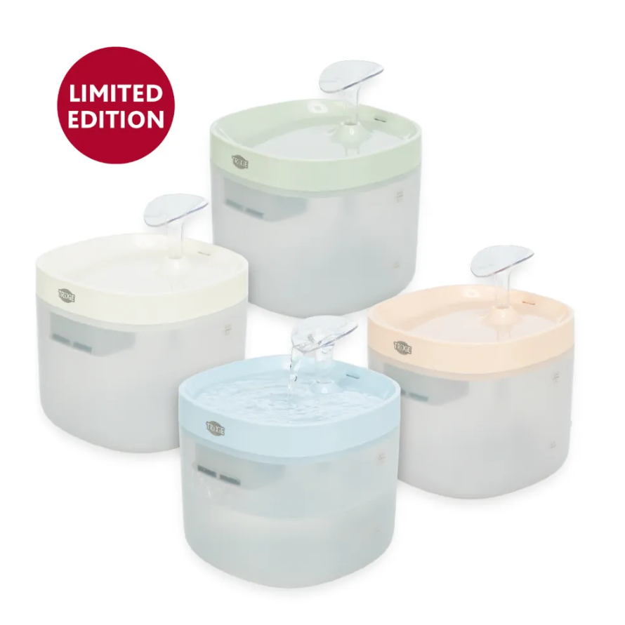 🐶🐱 Trixie Clear Stream Trinkbrunnen – 1,5 L | Limitierte Edition