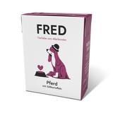 FRED Pferd mit Süßkartoffeln – Nassfutter für Hunde, monoprotein, hypoallergen & getreidefrei