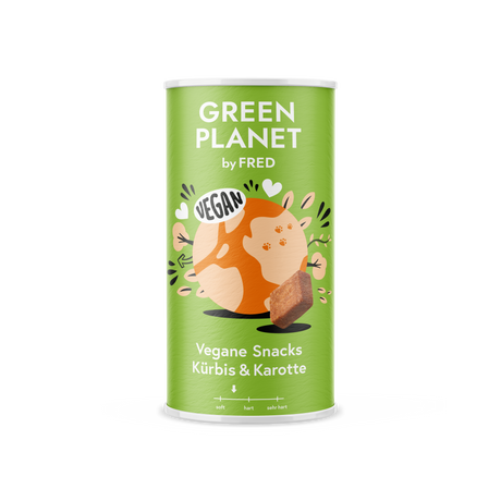 FRED Vegane Snacks – Halbsofte Hundesnacks, vegan & zuckerfrei, 210 g