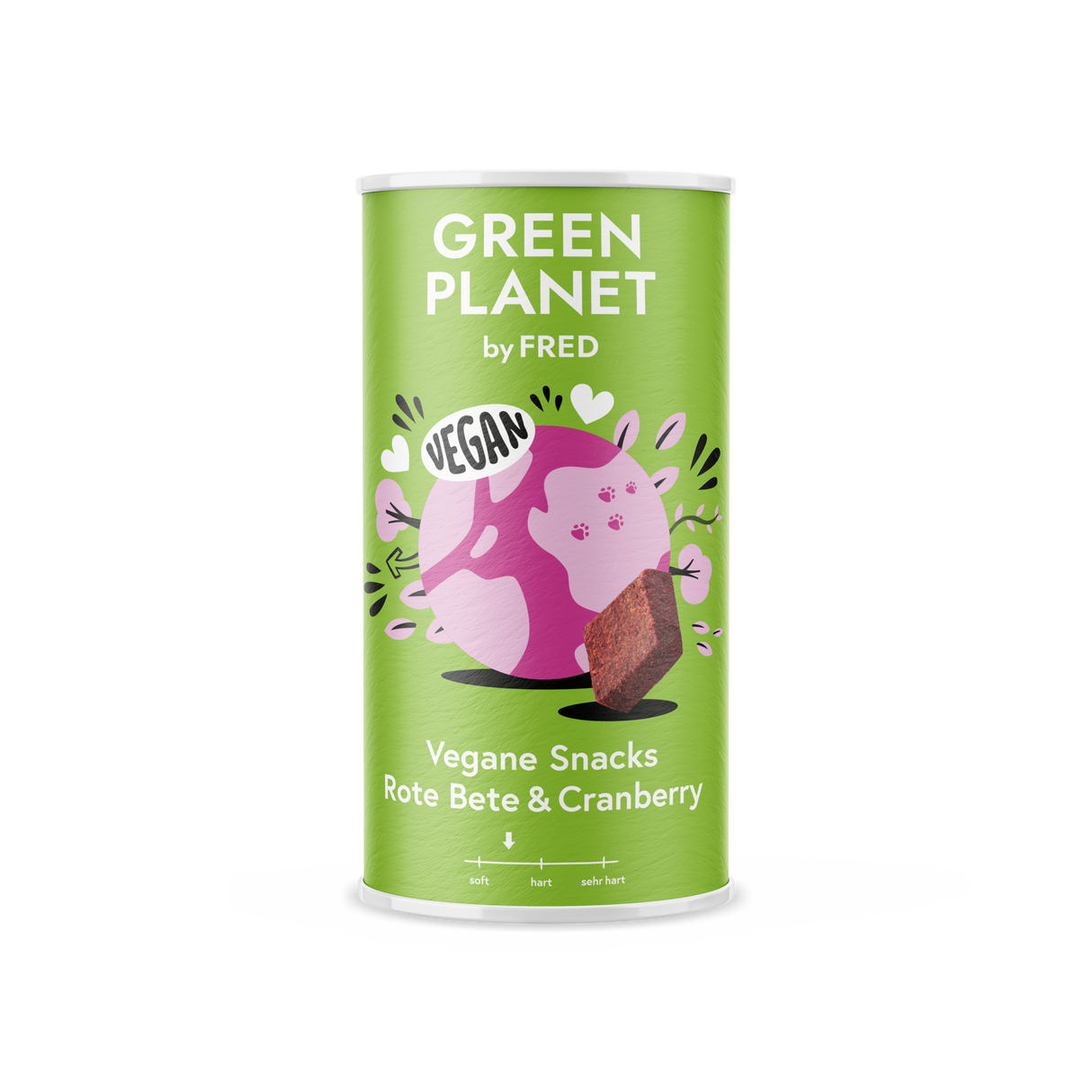 FRED Vegane Snacks – Halbsofte Hundesnacks, vegan & zuckerfrei, 210 g