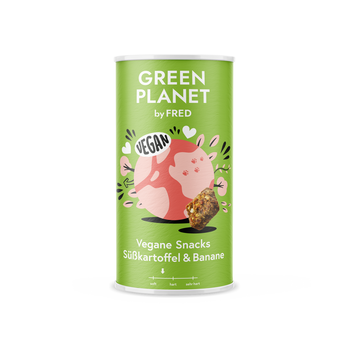 FRED Vegane Snacks – Halbsofte Hundesnacks, vegan & zuckerfrei, 210 g