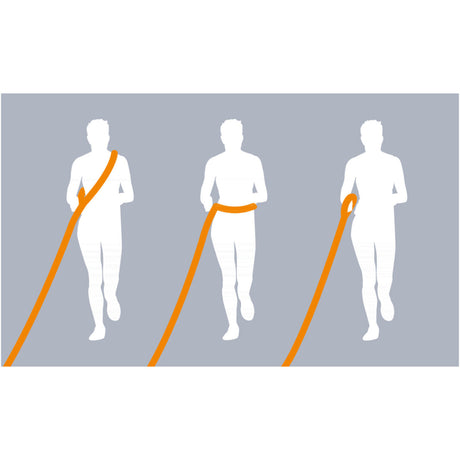 Trixie  Hunde Joggingleine mit Ruckdämpfer – 1,33-1,80 m/20 mm, petrol/aqua