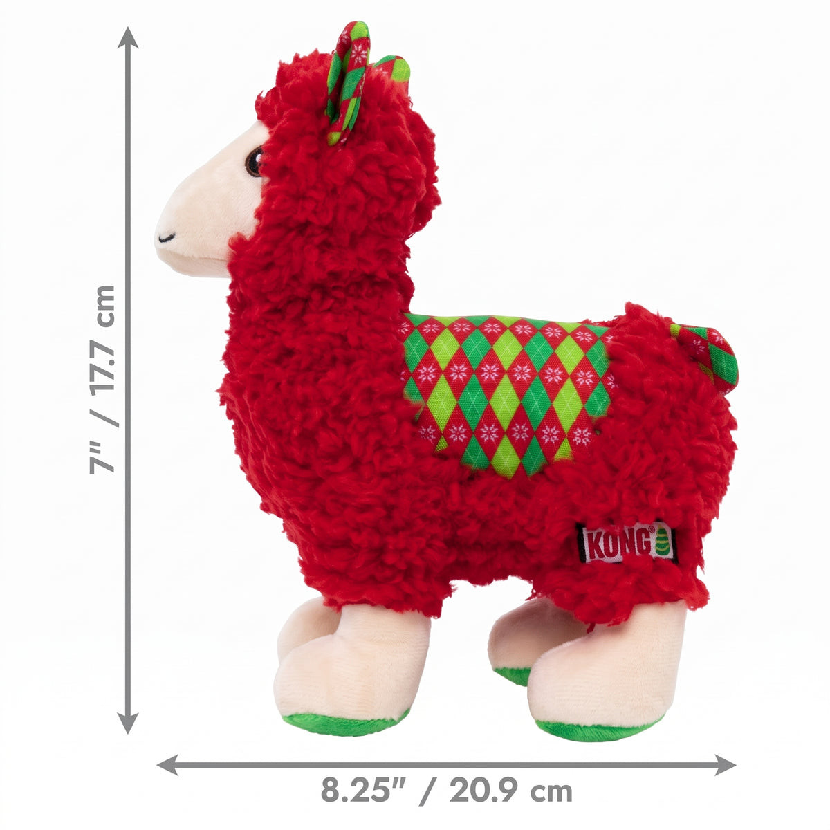 KONG Holiday Sherps™ Llama Red – Limited Edition 2026